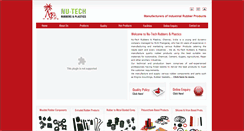 Desktop Screenshot of nutechrubbers.com