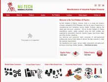 Tablet Screenshot of nutechrubbers.com